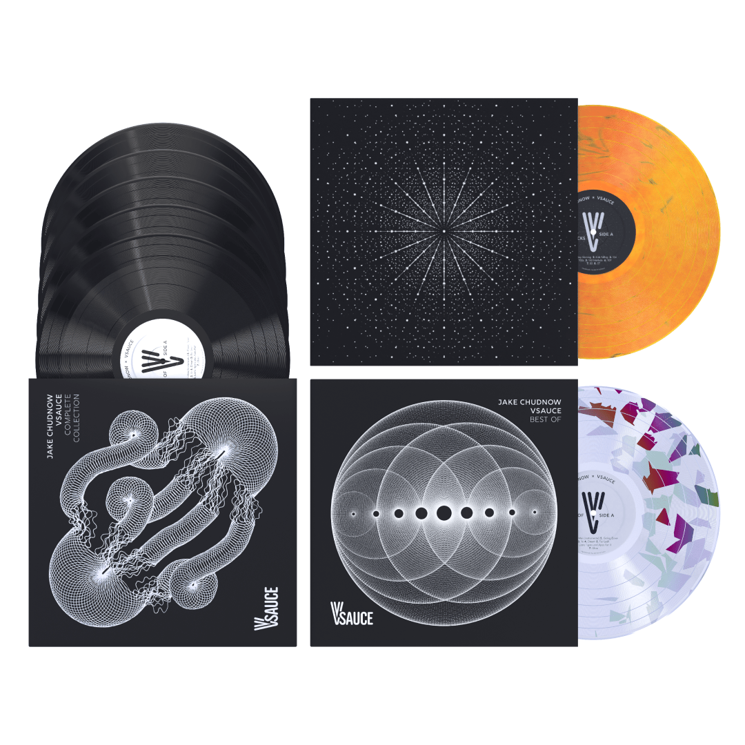 Vsauce Vinyl by Jake Chudnow