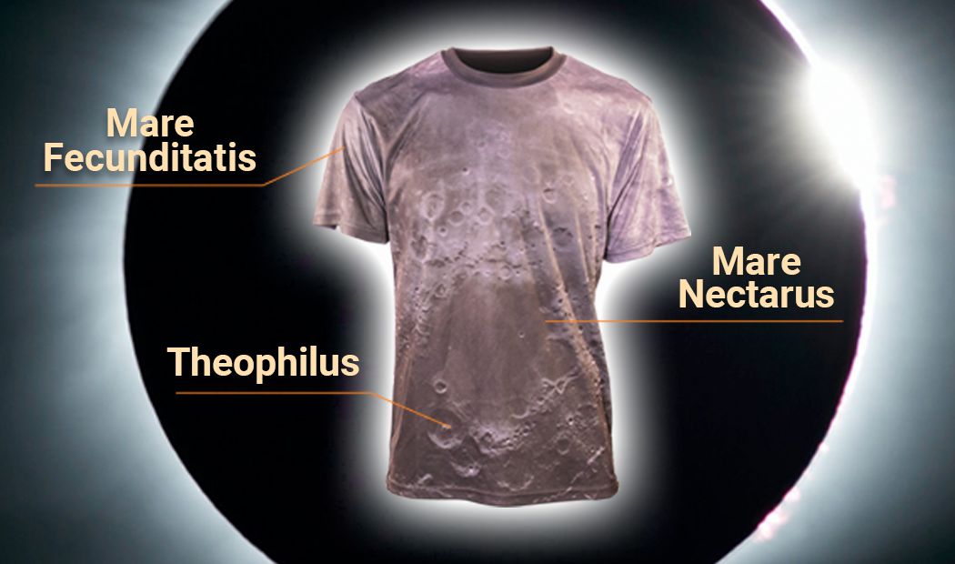 A Lunar Geography Lesson Inspired By Your New Shirt