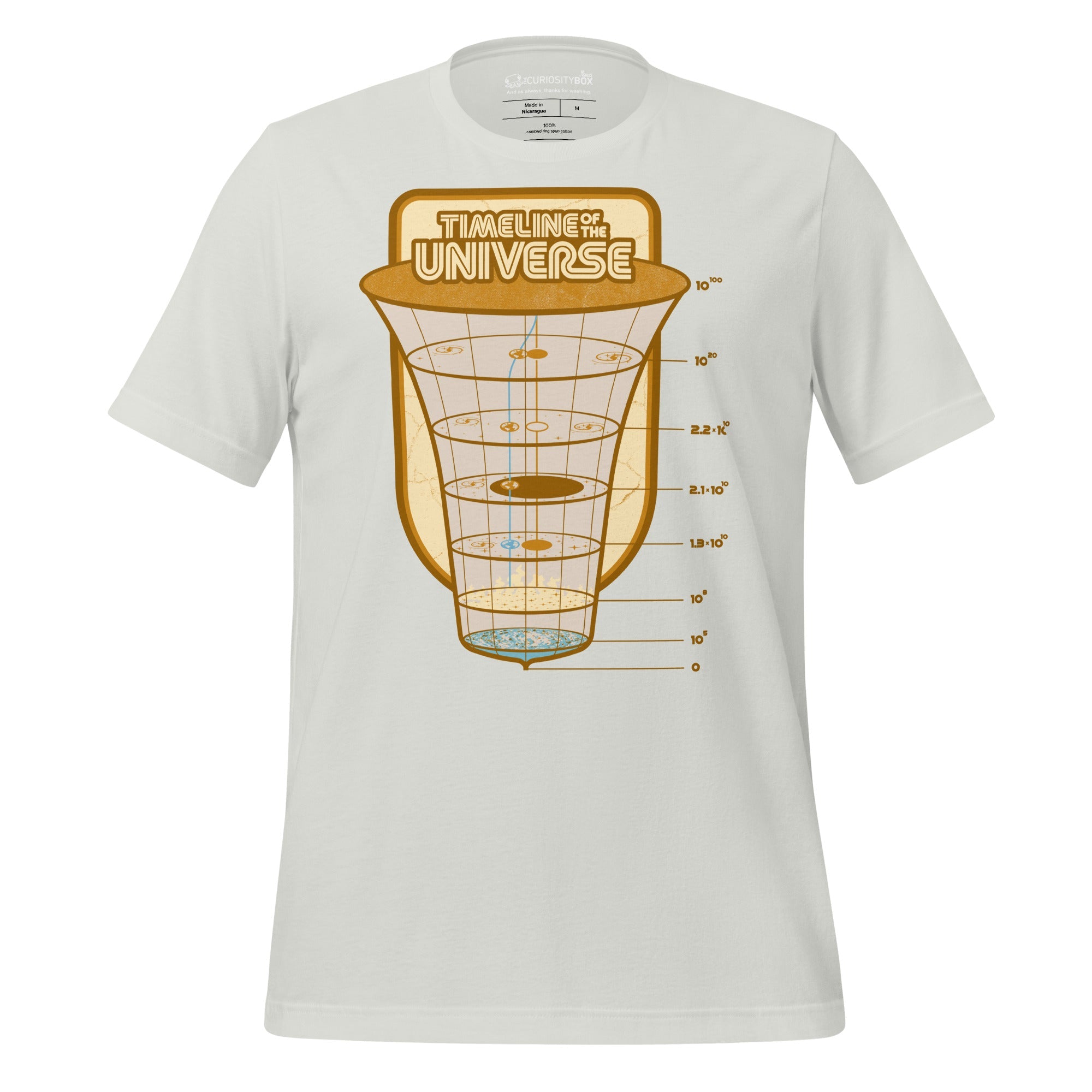 Timeline of the Universe Shirt - The Curiosity Box